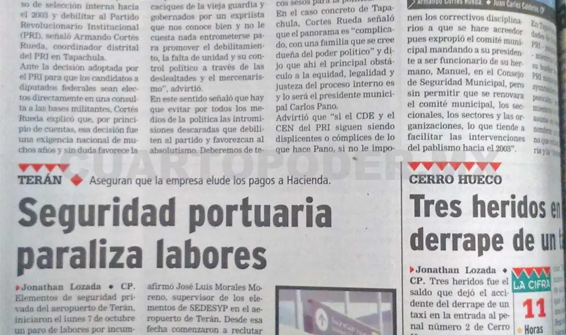 Siniestro pasado: Pablo amenaza con imponer candidatos