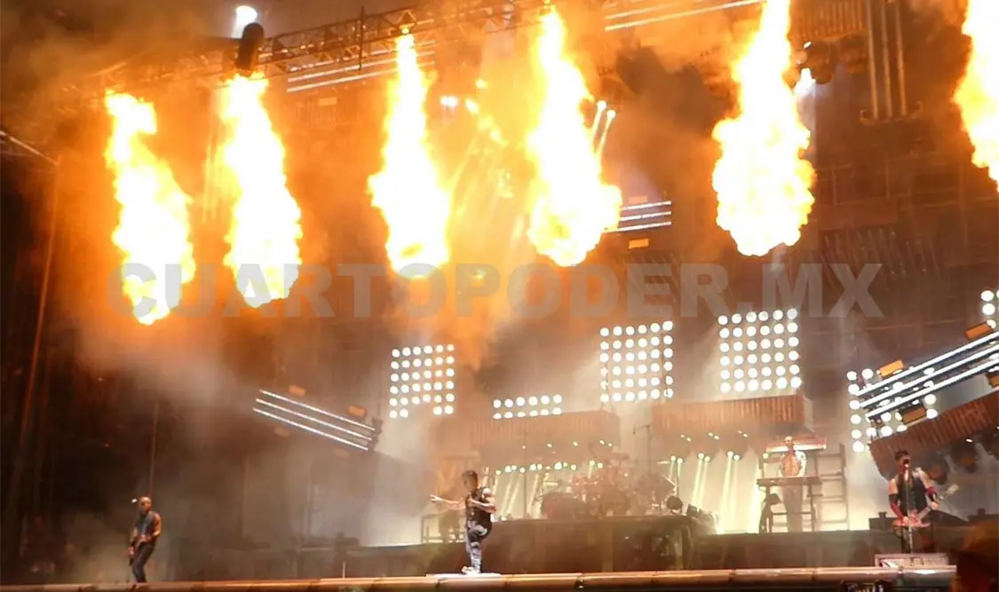Rammstein prendió el cierre del Hell and Heaven