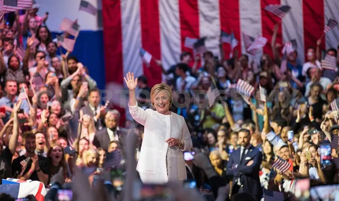 Hillary Clinton, candidata demócrata
