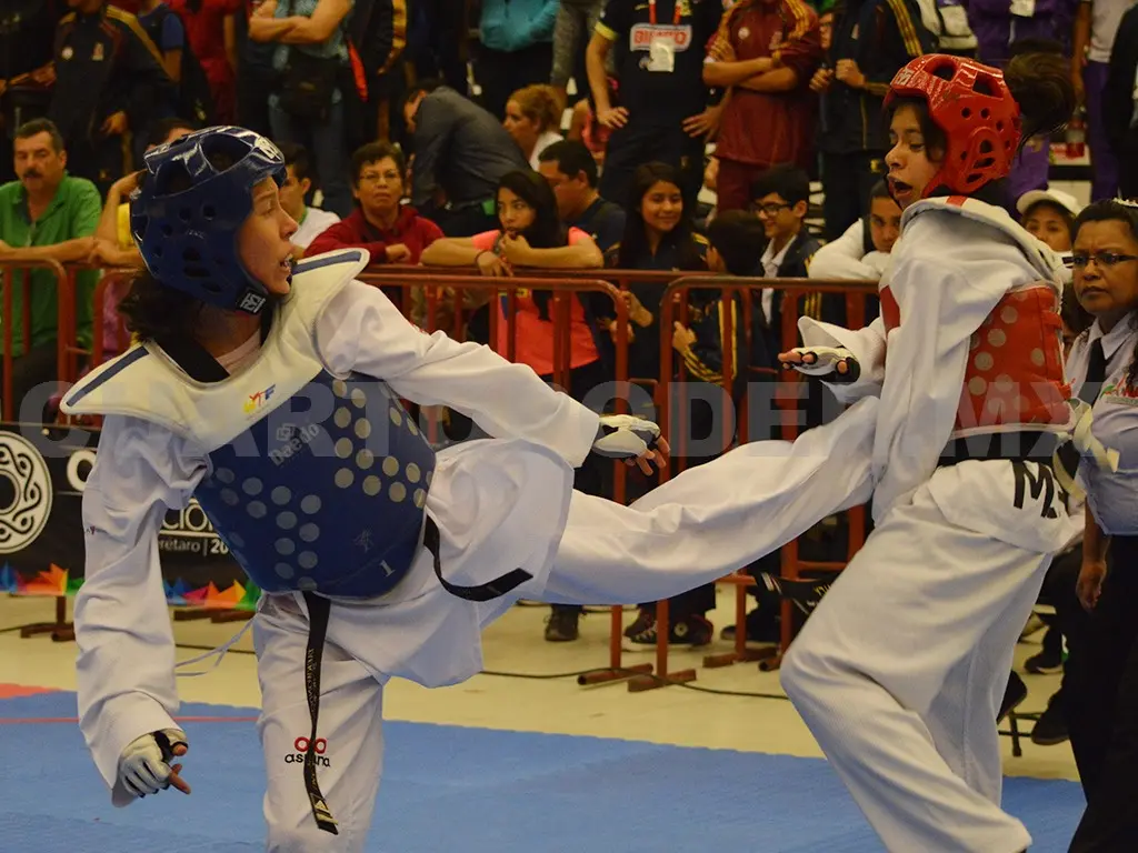 El equipo chiapaneco de Tae Kwon Do sigue haciendo un buen trabajo en la Olimpiada Nacional. Cortesía F2