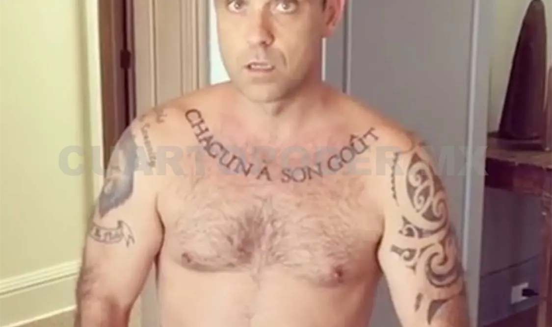 Robbie Williams y sus jugueteos con su esposa