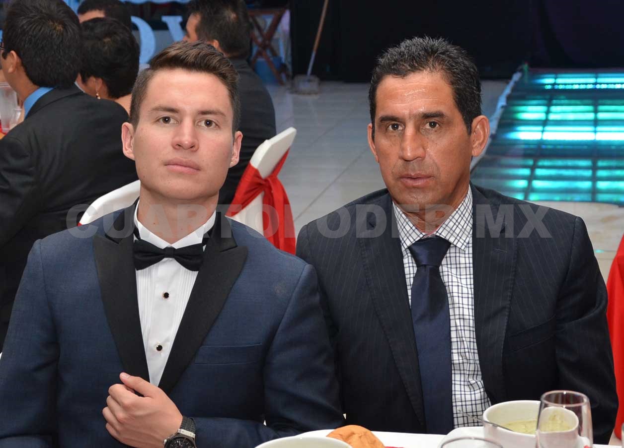 Benjami´n y Christian, recién casados