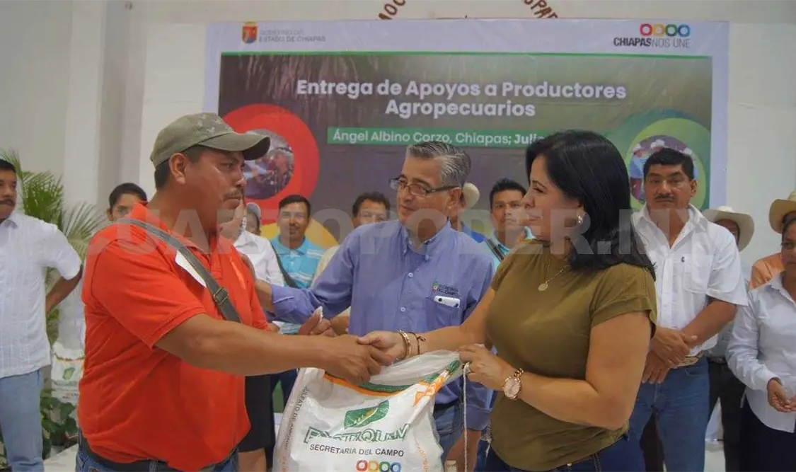 Benefician a casi mil productores