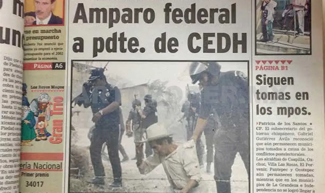 Siniestro pasado: Por presión de Chávez se ampara López Hernández
