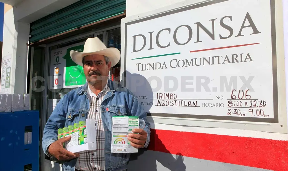 Diconsa colabora en distribución de focos