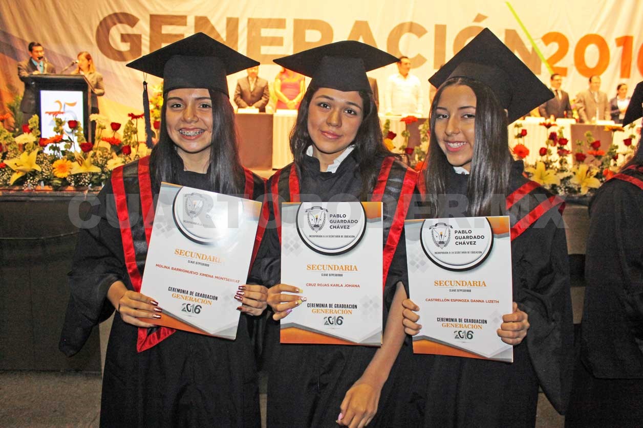 Felicidades a los graduados