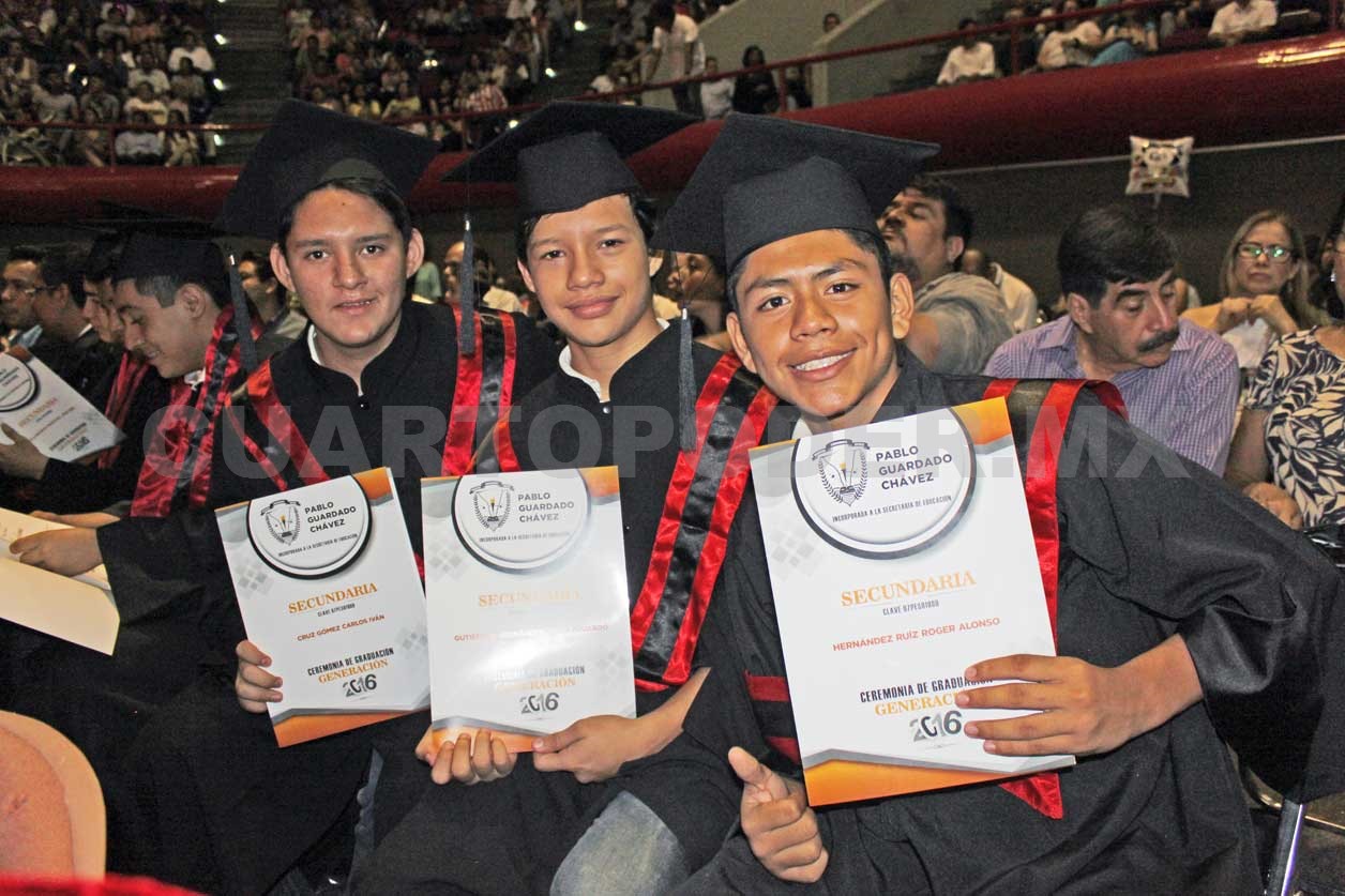 Felicidades a los graduados