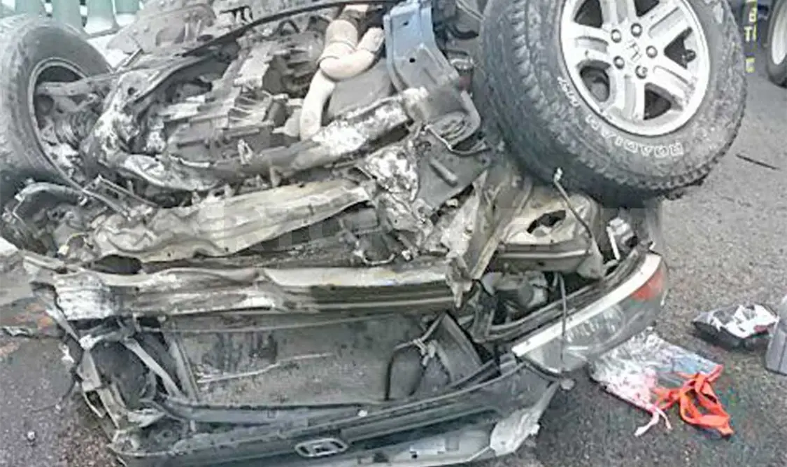 Accidente deja un muerto y cuatro lesionados