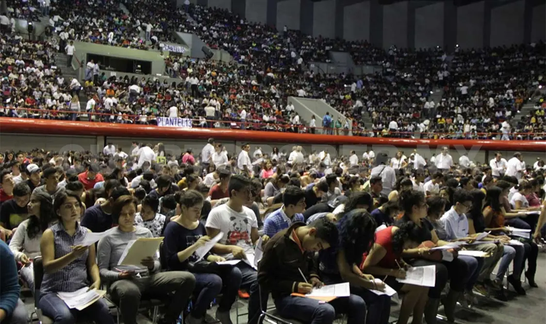 Hacen examen 37 mil para nuevo ingreso