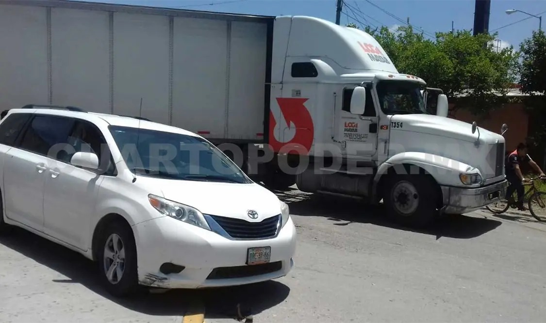 Fuerte accidente en Terán