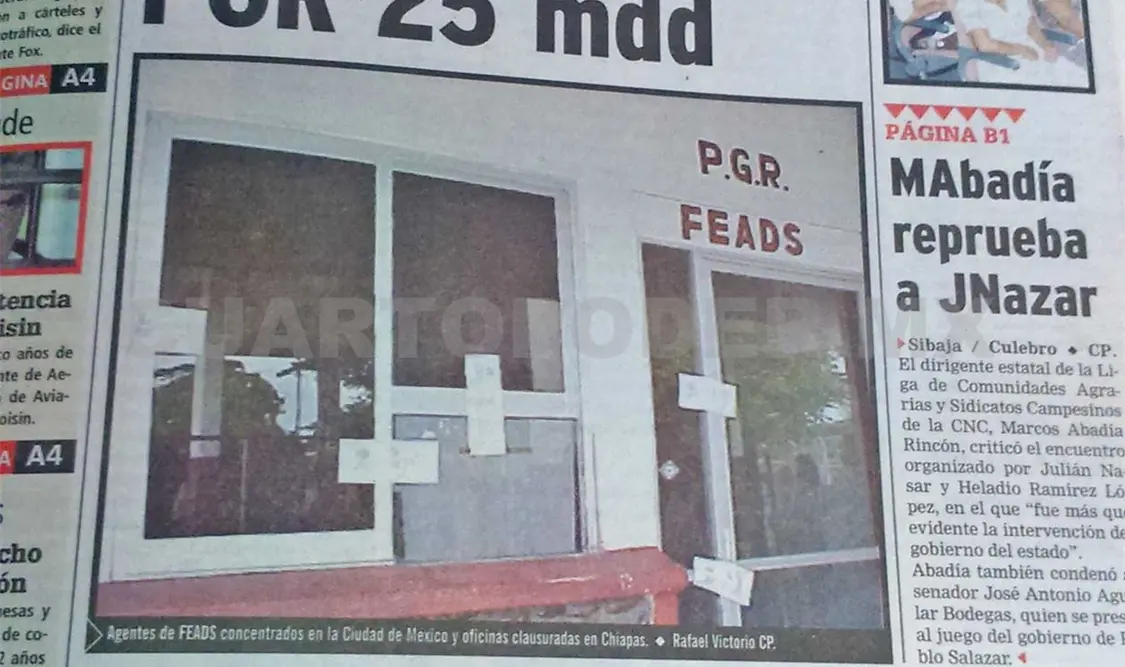 Siniestro pasado: Pablo Salazar no reconoce persecución