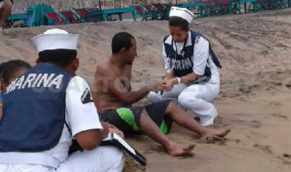 Personal naval atendieron rescates. Agencias