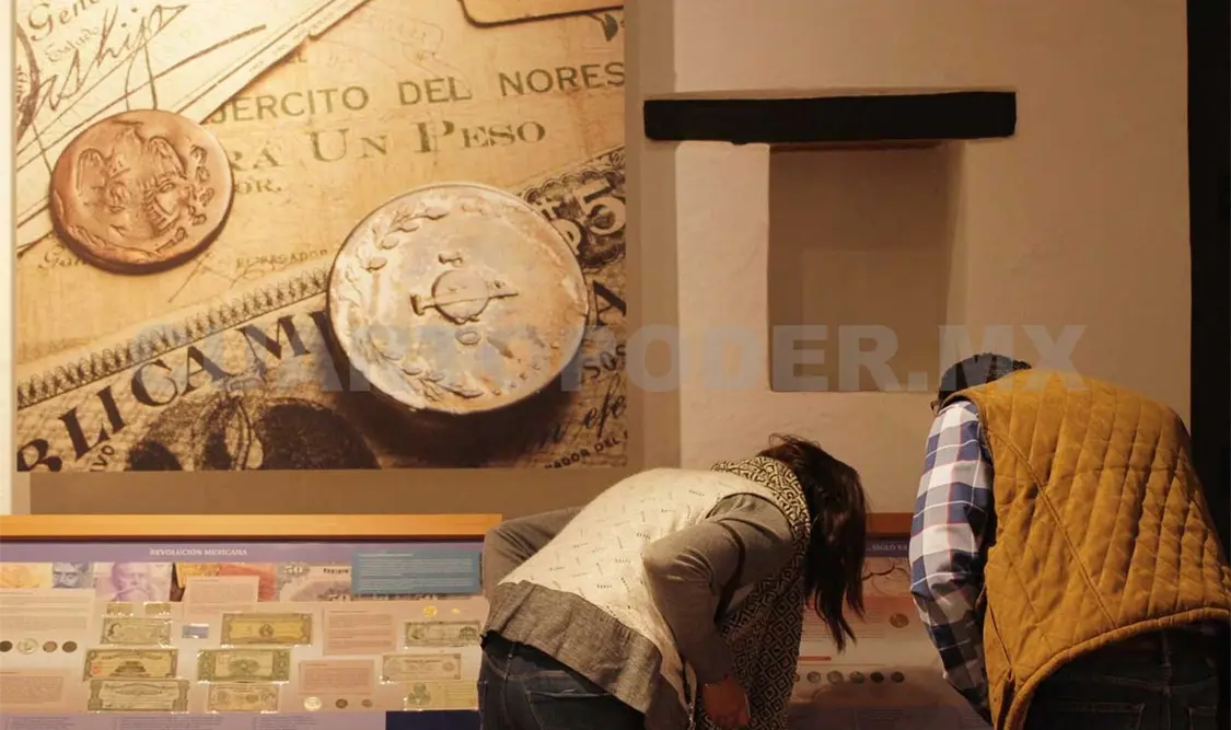 Cada moneda tiene significado e historia propia, dijo el director del Museo de Los Altos, Raúl Durón. Guillermo Ramos / CP