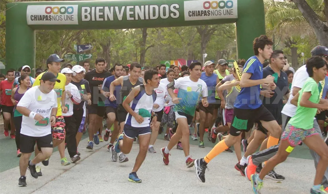 El evento no es competitivo, ya que tiene el objetivo de promover la activación física en la población. Guillermo Ramos / CP