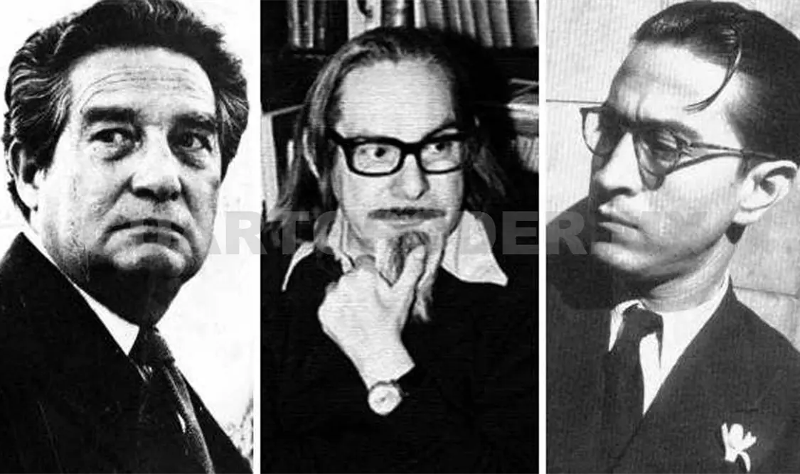 Octavio Paz, José Revueltas y Efraín Huerta