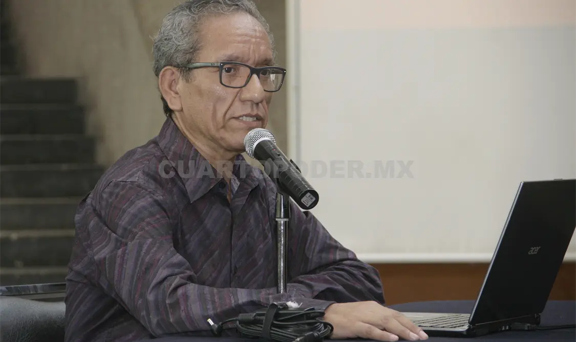 Eliseo Linares indicó que a la llegada de los españoles la cultura más desarrollada y organizada era la de los chiapanecas. Guillermo Ramos / CP.