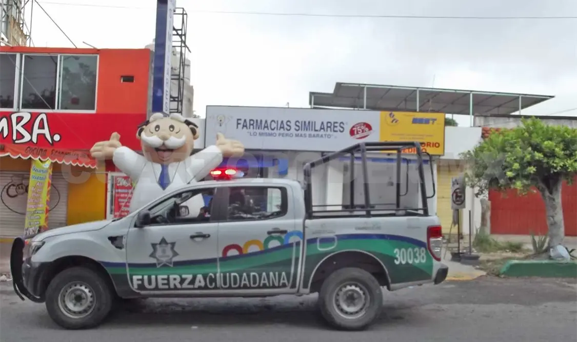 Robo violento a farmacia