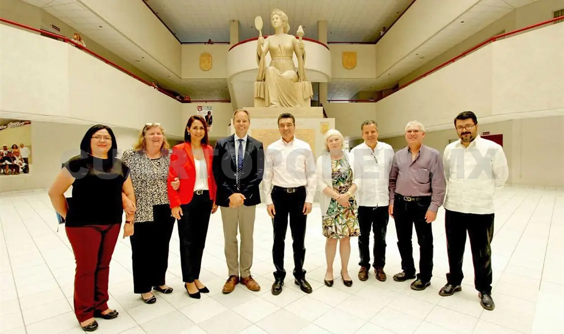 Magistratura canadiense visita el Poder Judicial