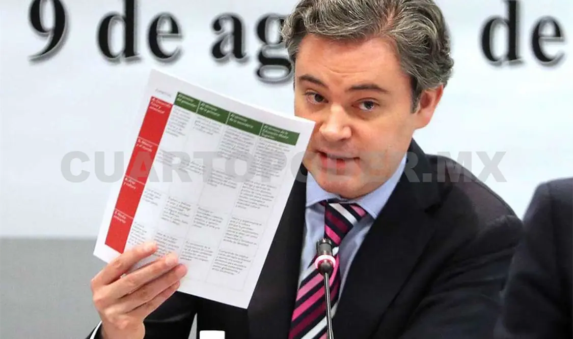 Aurelio Nuño Mayer presentó el nuevo Modelo Educativo ante el Consejo Político Estatal del PRI. Agencias