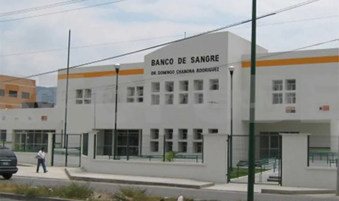 El Banco de Sangre “Domingo Chanona Rodríguez”. A. L. M. / CP