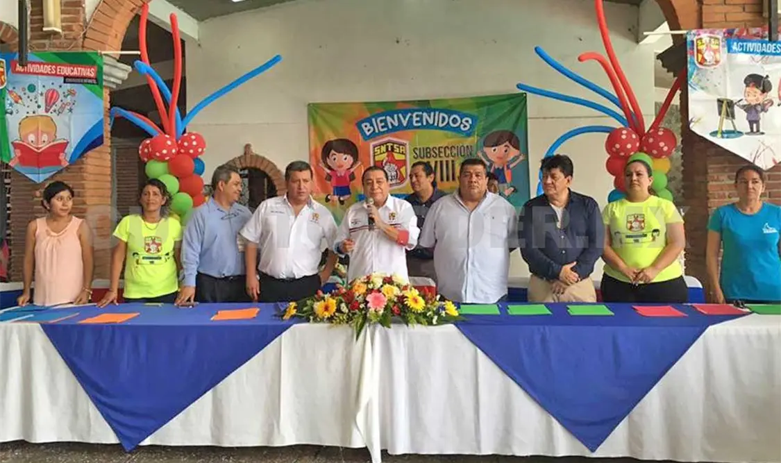 Este sindicato además ha logrado, en beneficio de sus agremiados, becas y bonos escolares, entre otros. CP