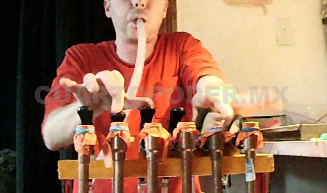 Daniel Jodocy, el artista que impartió el taller. Cortesía