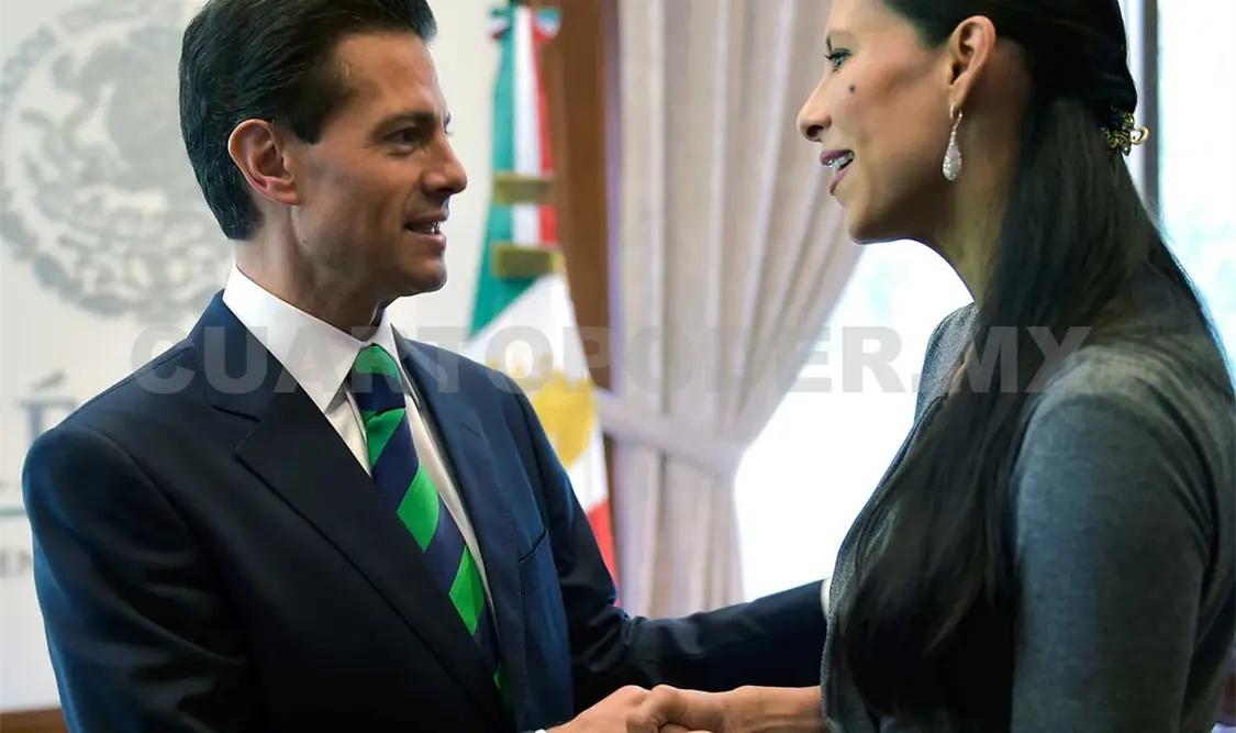 Presidente EPN se reúne con bailarina Elisa Carillo