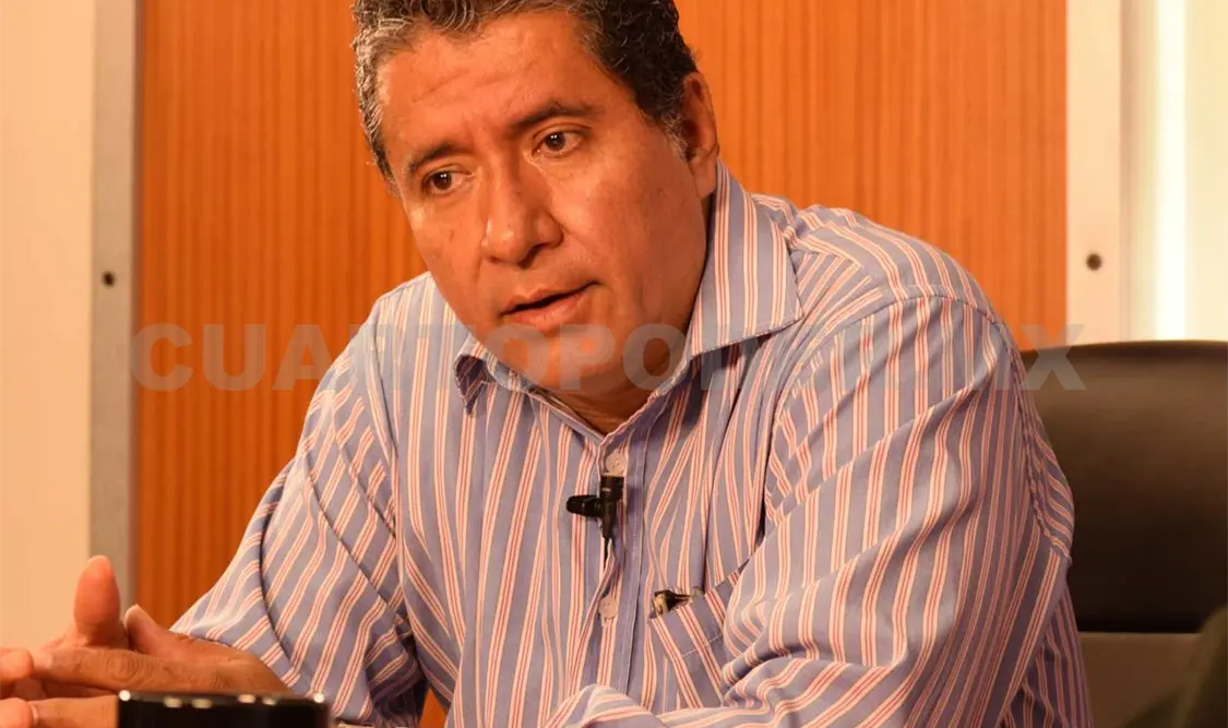 Carlos Enrique Esquina Cancino, director de Tránsito Municipal. Óscar León / CP
