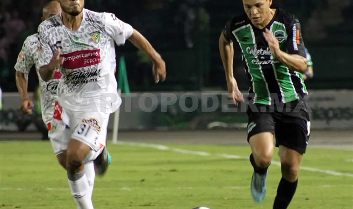 Jaguares podría asegura el primer lugar del sector dos si gana esta noche en Tapachula. Cortesía