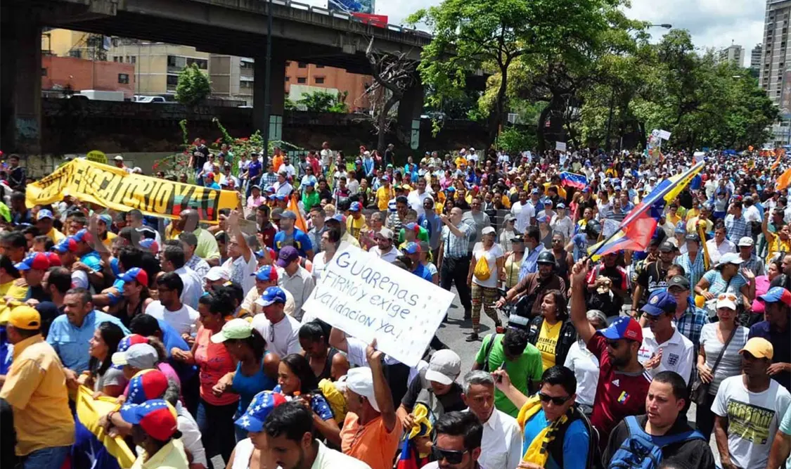 El Observatorio Venezolano de Conflictividad Social registró en julio 662 protestas. Notimex