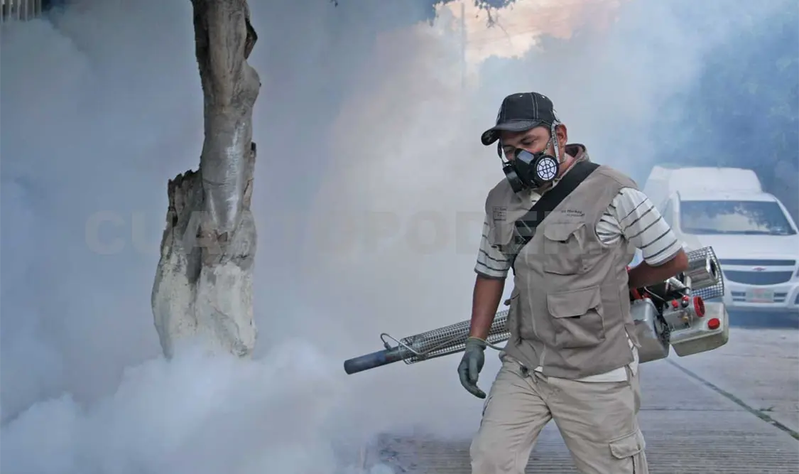 De acuerdo con el volumen de casos de enfermedades transmitidas por vector que se suscitan en el estado, lo importante es contra atacar la velocidad de propagación, sobre todo con enfermedades nuevas, como lo fueron la chikungunya y el zika. Guillermo Ramos / CP