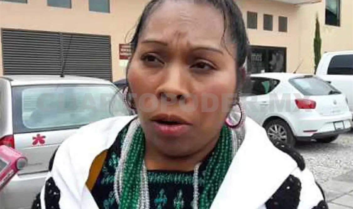 Rosa Pérez Pérez, presidenta municipal de Chenalhó. A. L. M. / CP