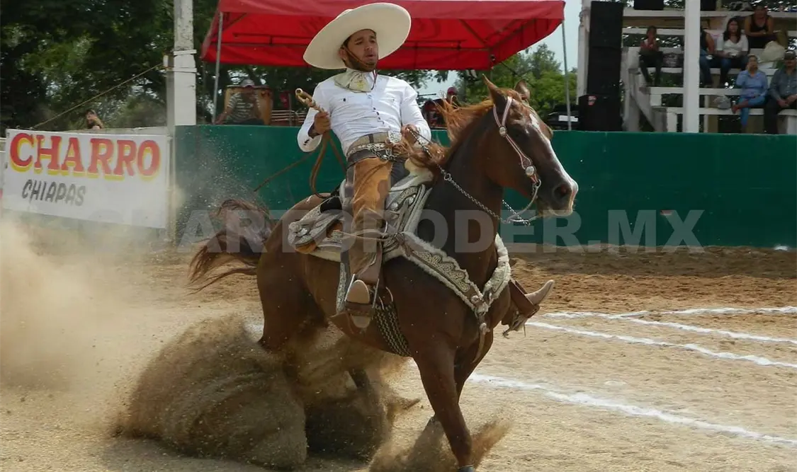 Rancho Cristo Negro volvió a la actividad competitiva y lo hizo en esta charreada de gala con 216 tantos. Cortesía