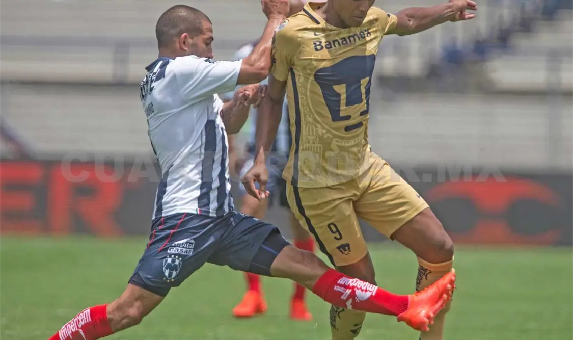 Pumas golea 5-3 a Monterrey