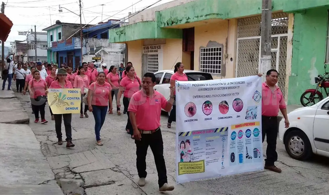 Emprenden jornada contra el Aedes aegypti