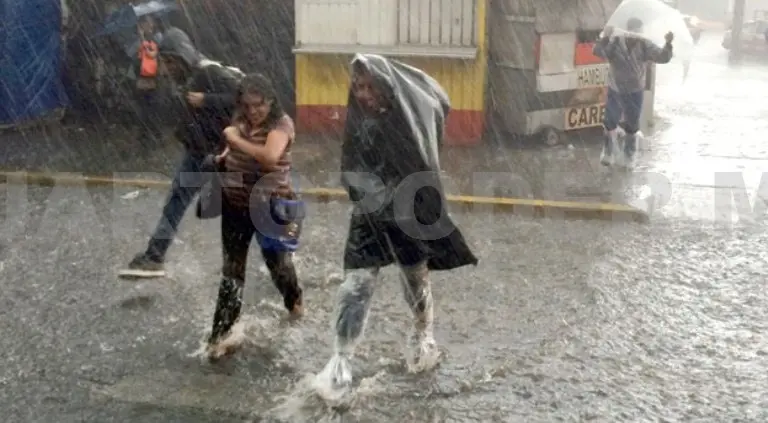 De acuerdo a Conagua se espera que las lluvias sean por de bajo de los 50 milímetros.