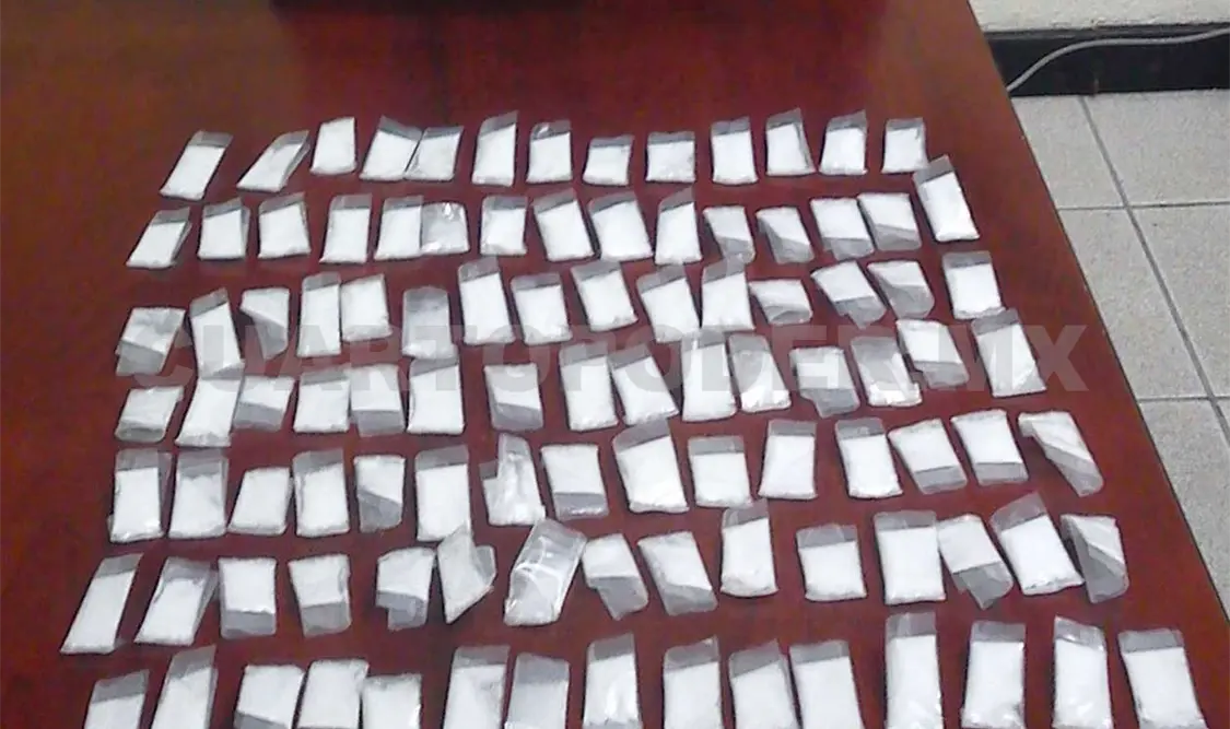 Detiene FECDO a sujeto con diversas dosis de cocaína