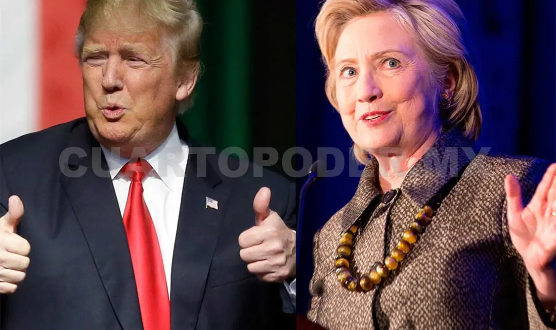 Clinton aventaja a Trump por siete puntos: Sondeo