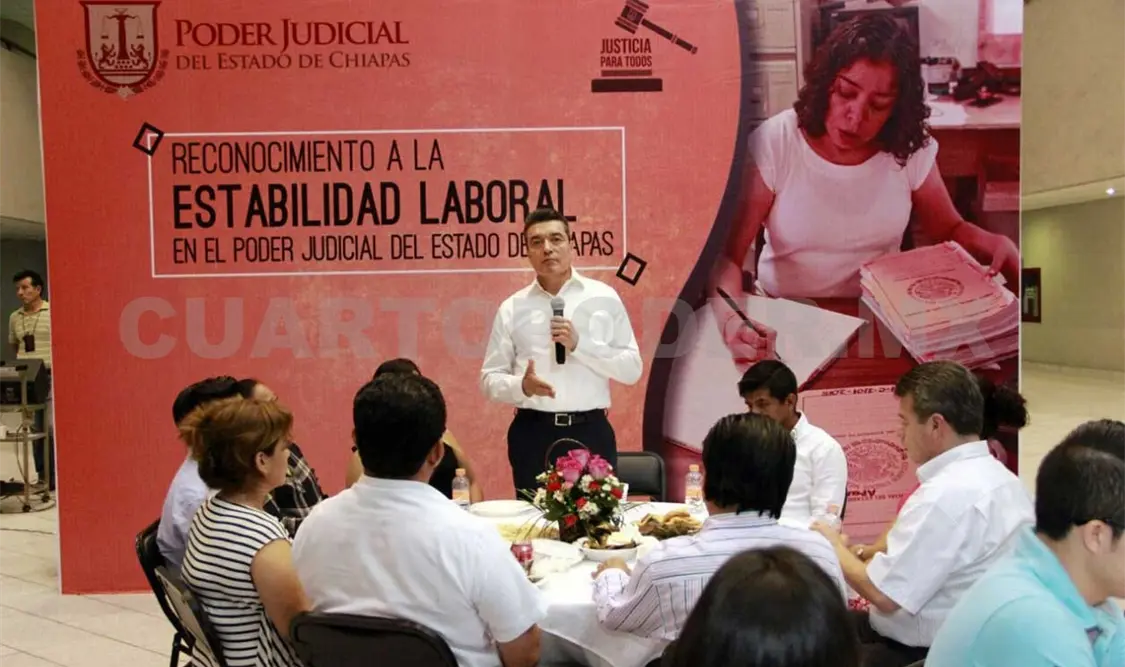 Escandón recuperó estabilidad laboral en Poder Judicial