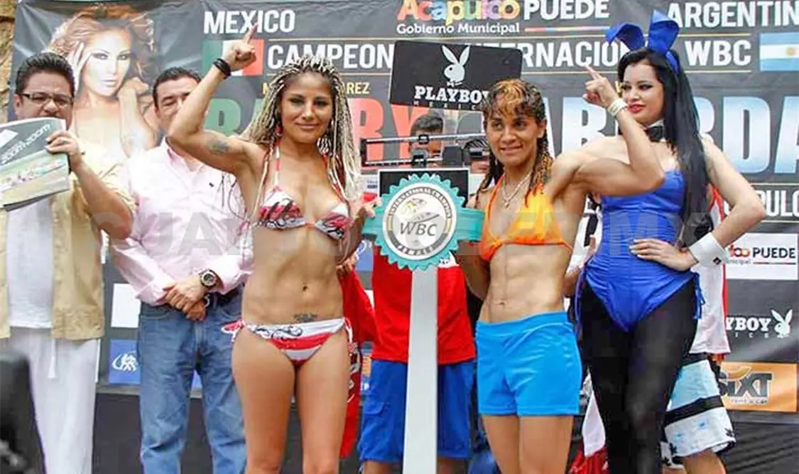 “Barby” Juárez y “Bonita” Bermúdez superan báscula