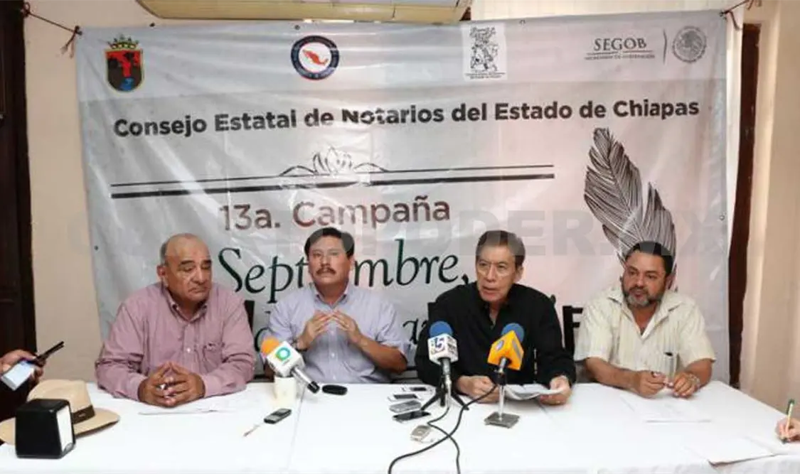 Inicia campaña del Mes del Testamento
