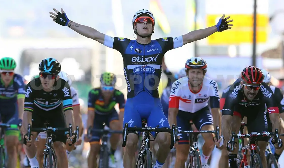 David de la Cruz gana etapa nueve y es líder