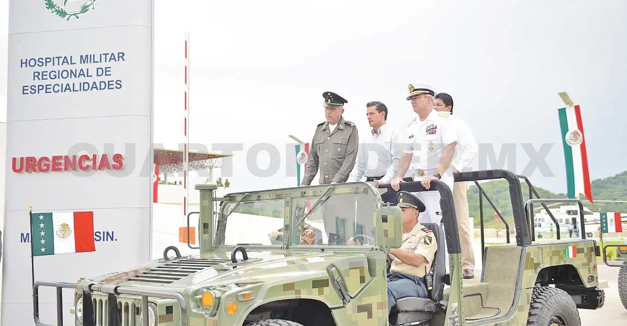 Inaugura EPN servicios médicos militares