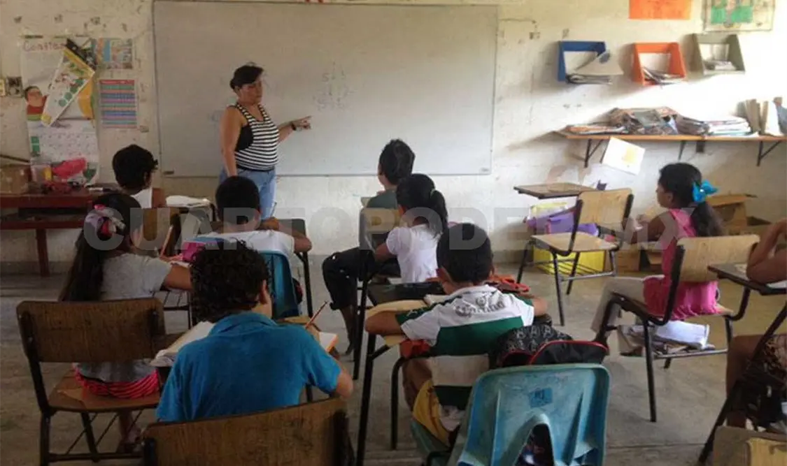 En Chiapas, siete de cada 10 escuelas abiertas