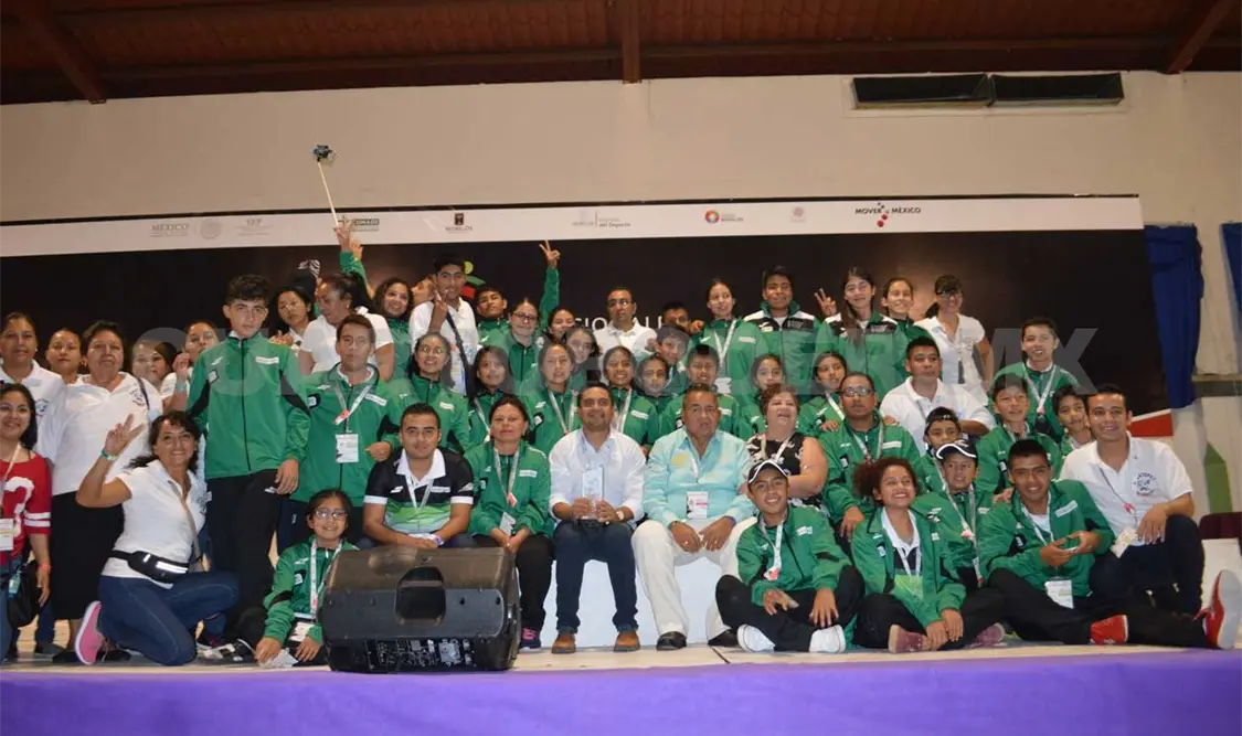 Chiapas condecorado por Conade en Morelos