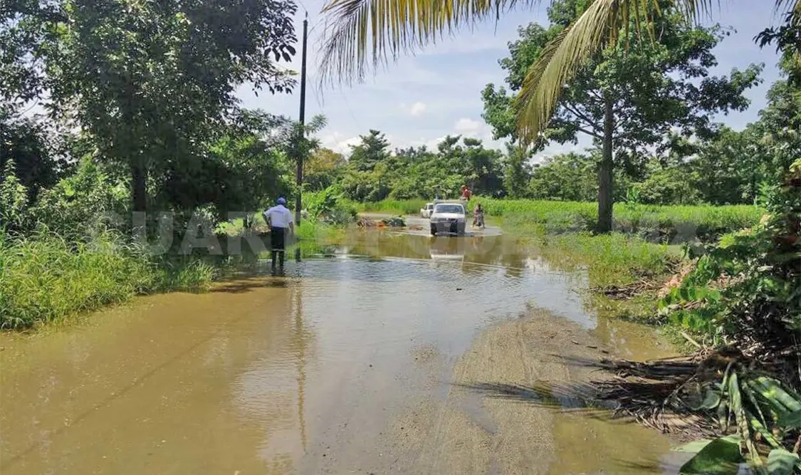 Inundaciones por el desbordamiento de ríos