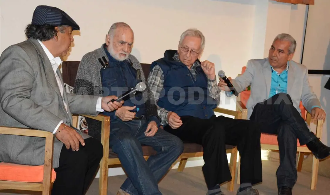 En la exposición del libro en el museo del Café de Chiapas en febrero. Darwin Mendoza