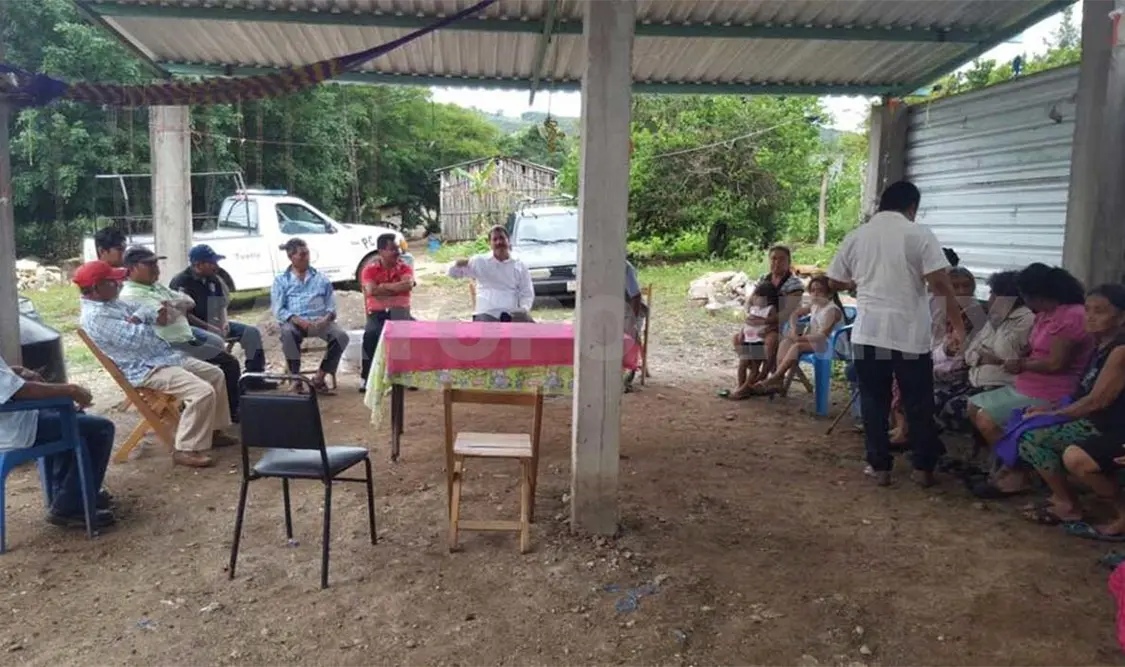 Diálogo permanente con pobladores de ranchería La Muralla