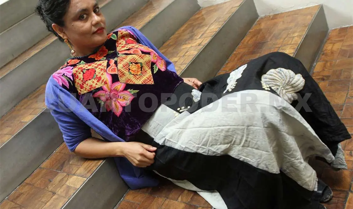 La poeta Natalia Toledo de Juchitán. Cortesía