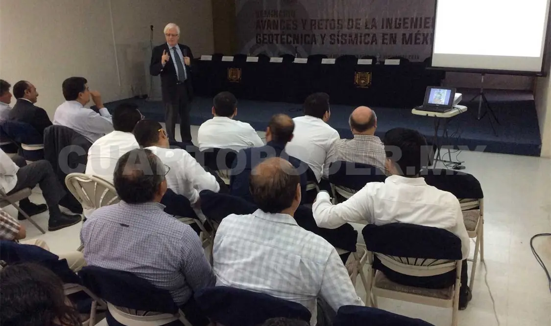 Inicia Seminario de Ingeniería Geotécnica